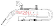 10.9040 METZGER żażné lanko parkovacej brzdy 10.9040 METZGER