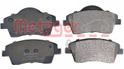 1170950 Sada brzdových destiček, kotoučová brzda GREENPARTS METZGER