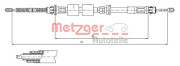 11.5507 METZGER żażné lanko parkovacej brzdy 11.5507 METZGER