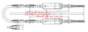 11.5661 METZGER żażné lanko parkovacej brzdy 11.5661 METZGER