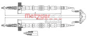 11.5861 METZGER żażné lanko parkovacej brzdy 11.5861 METZGER