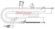 17.1074 METZGER żażné lanko parkovacej brzdy 17.1074 METZGER