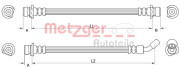 4111074 Brzdová hadice METZGER