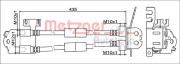 4111812 Brzdová hadice GREENPARTS METZGER