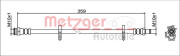 4112051 METZGER brzdová hadica 4112051 METZGER