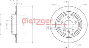 6110247 Brzdový kotouč GREENPARTS METZGER