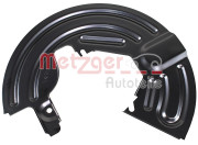 6115255 Ochranný plech proti rozstřikování, brzdový kotouč METZGER