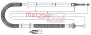 641.12 METZGER żażné lanko parkovacej brzdy 641.12 METZGER