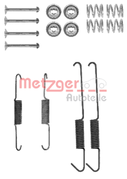 105-0002 METZGER sada príslużenstva brzdovej čeľuste 105-0002 METZGER