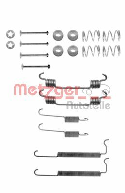 105-0710 METZGER sada príslużenstva brzdovej čeľuste 105-0710 METZGER