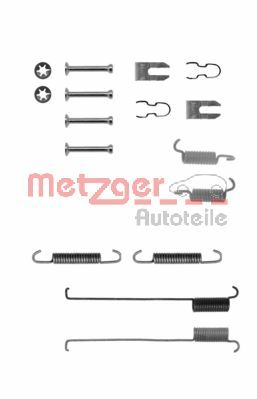 105-0739 METZGER sada príslużenstva brzdovej čeľuste 105-0739 METZGER