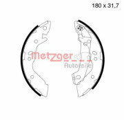 MG 575 METZGER sada brzdových čeľustí MG 575 METZGER