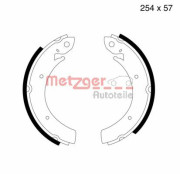 MG 809 METZGER sada brzdových čeľustí MG 809 METZGER