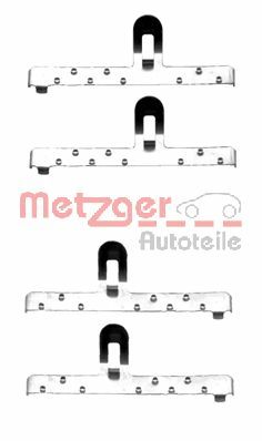 109-1048 Sada prislusenstvi, oblozeni kotoucove brzdy METZGER