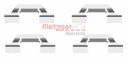 109-1685 Sada prislusenstvi, oblozeni kotoucove brzdy METZGER