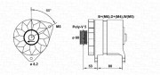 054022602010 generátor MAGNETI MARELLI