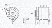 054022656010 generátor MAGNETI MARELLI