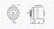 063321041010 generátor MAGNETI MARELLI