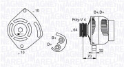 063321919010 generátor MAGNETI MARELLI