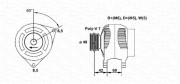 063341321010 MAGNETI MARELLI alternátor 063341321010 MAGNETI MARELLI