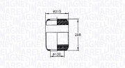 030607020035 Mech, pneumatické odpružení MAGNETI MARELLI