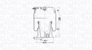 030607020185 Mech, pneumaticke odpruzeni MAGNETI MARELLI