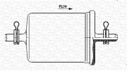 213908420000 MAGNETI MARELLI palivový filter 213908420000 MAGNETI MARELLI