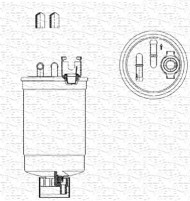 213908562000 Palivový filtr MAGNETI MARELLI