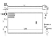 359000310090 Chladič, chlazení motoru MAGNETI MARELLI