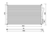 359003220620 Kondenzátor, klimatizace MAGNETI MARELLI