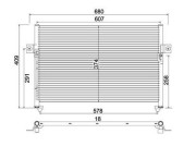 359003220810 Kondenzátor, klimatizace MAGNETI MARELLI