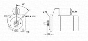 943241001010 Startér MAGNETI MARELLI