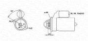 943241033010 Startér MAGNETI MARELLI