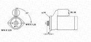 943241043010 Startér MAGNETI MARELLI