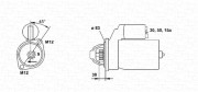 943251223010 Startér MAGNETI MARELLI