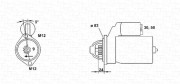 943251700010 Startér MAGNETI MARELLI