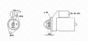 943253133010 Startér MAGNETI MARELLI