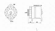 943346026010 generátor MAGNETI MARELLI