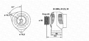 943346039010 MAGNETI MARELLI alternátor 943346039010 MAGNETI MARELLI