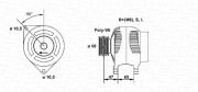 943346145010 MAGNETI MARELLI alternátor 943346145010 MAGNETI MARELLI