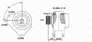 943355007010 MAGNETI MARELLI alternátor 943355007010 MAGNETI MARELLI