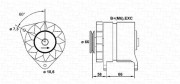 943356123010 generátor MAGNETI MARELLI