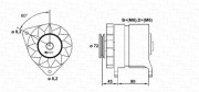 943356503010 generátor MAGNETI MARELLI