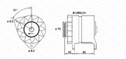 943356653010 generátor MAGNETI MARELLI