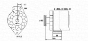 943356675010 generátor MAGNETI MARELLI