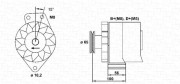 943356817010 generátor MAGNETI MARELLI