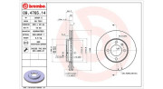 360406000900 Brzdový kotouč MAGNETI MARELLI