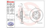 360406009200 Brzdový kotouč MAGNETI MARELLI