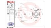 360406010200 Brzdový kotouč MAGNETI MARELLI