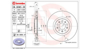 360406011700 Brzdový kotouč MAGNETI MARELLI